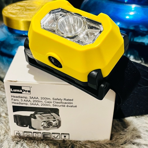 NWT Lumapro 49Xx78 Headlamp,General
Purpose,200 Lm - Picture 3 of 4